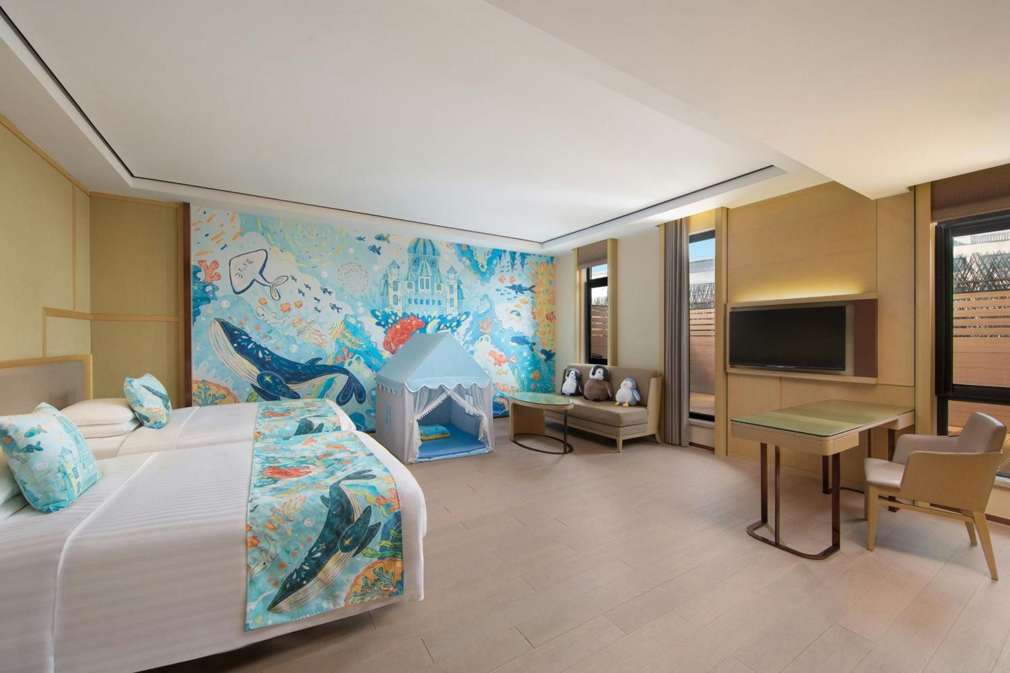 Courtyard By Marriott Shanghai International Tourism And Resorts Zone Eksteriør billede